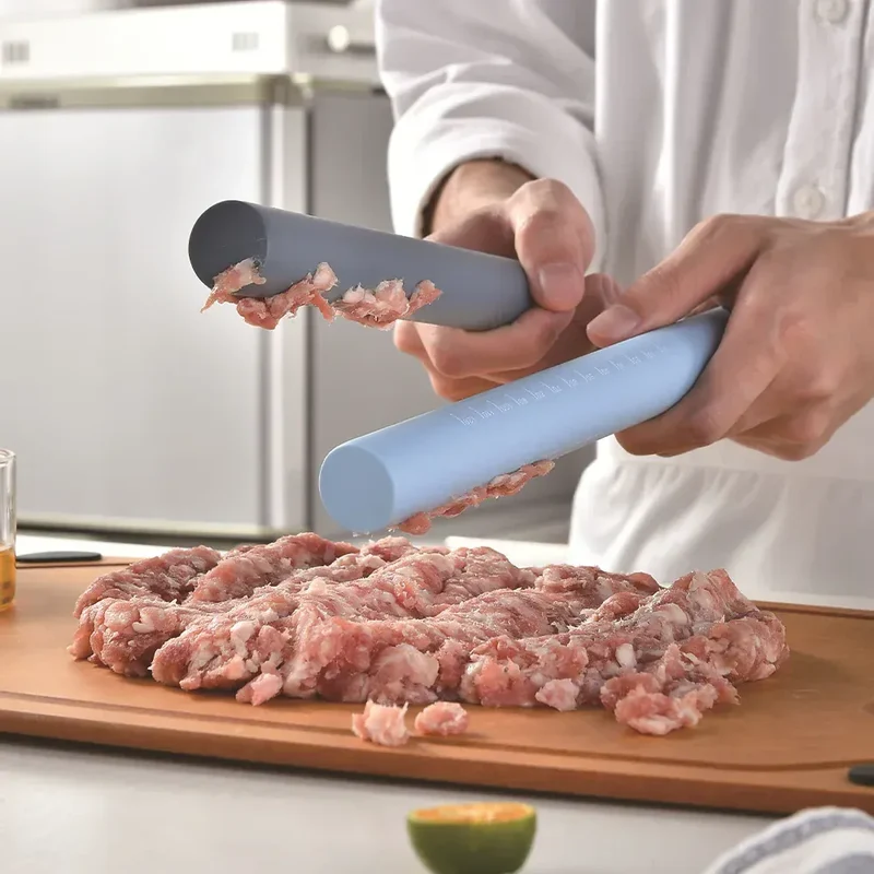 Rouleau à pâtisserie en silicone de 26 cm avec graduation - Outil de cuisson pour pâte et biscuits