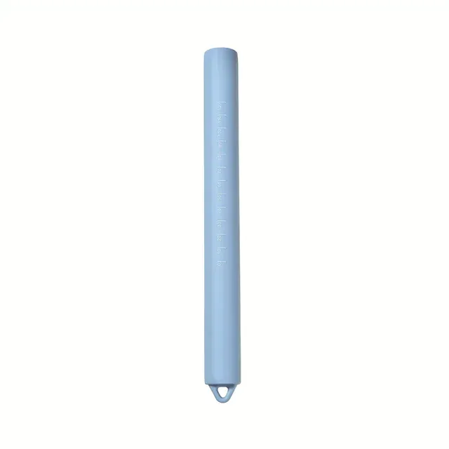 Rouleau à pâtisserie en silicone de 26 cm avec graduation - Outil de cuisson pour pâte et biscuits