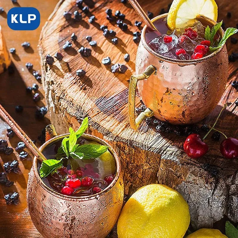 Mug Moscow Mule Martelé Inox Finition Cuivre – À l'Unité ou Lot de 4