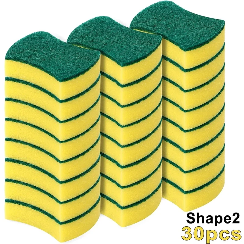 Éponge de cuisine magique pour nettoyage des plats - Lot de 6
