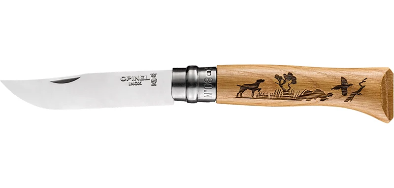 Couteau Opinel N°8 Animalia Chien