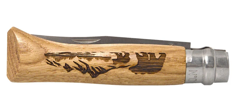 Couteau Opinel N°8 Animalia America Ours