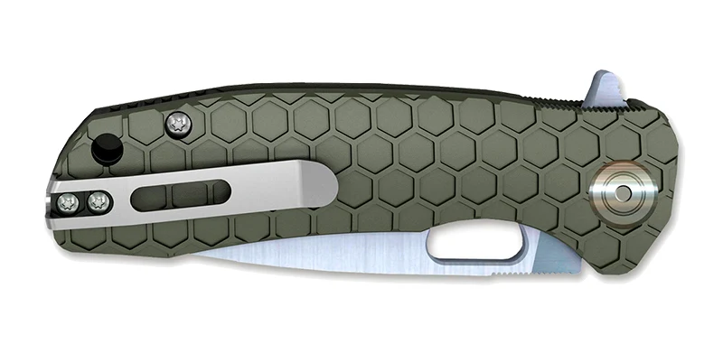 Couteau Pliant Small Vert Honey Badger