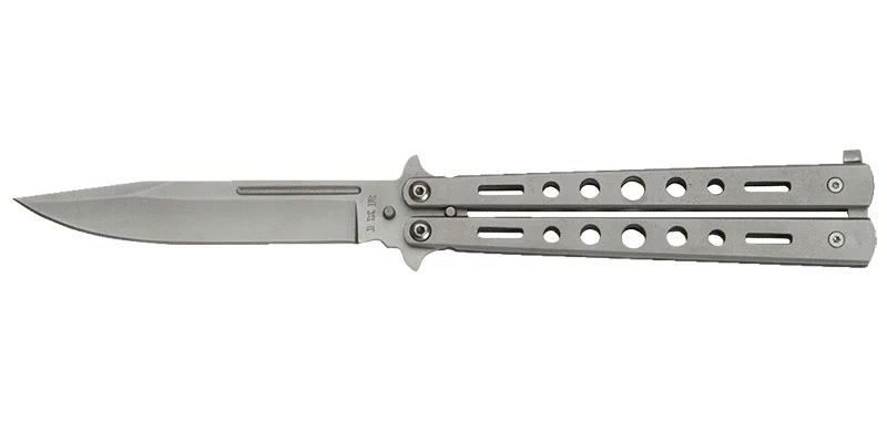 Couteau Papillon Gris JKR