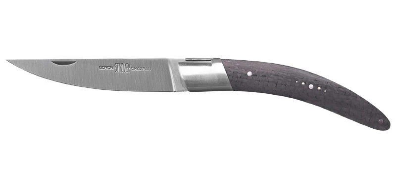 Couteau Artisanal Carbone Stylver Goyon Chazeau