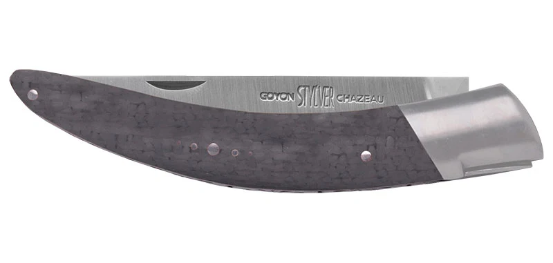 Couteau Artisanal Carbone Stylver Goyon Chazeau