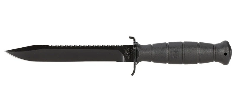 Dague avec Scie Noir Glock