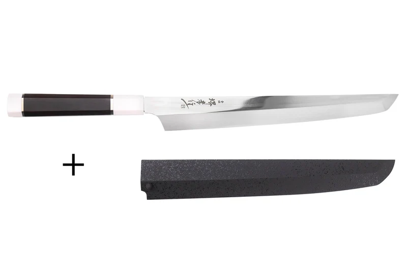 Couteau sakimaru 30cm japonais artisanal Sakai Takayuki Ginryu