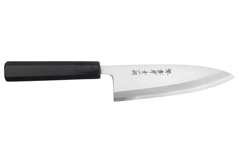 Couteau deba 18cm japonais artisanal Sakai Takayuki Aoniko