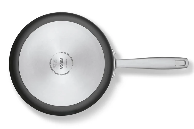 Sauteuse à poignée longue Beka Maestro 24cm antiadhérente revêtement en céramique + couvercle