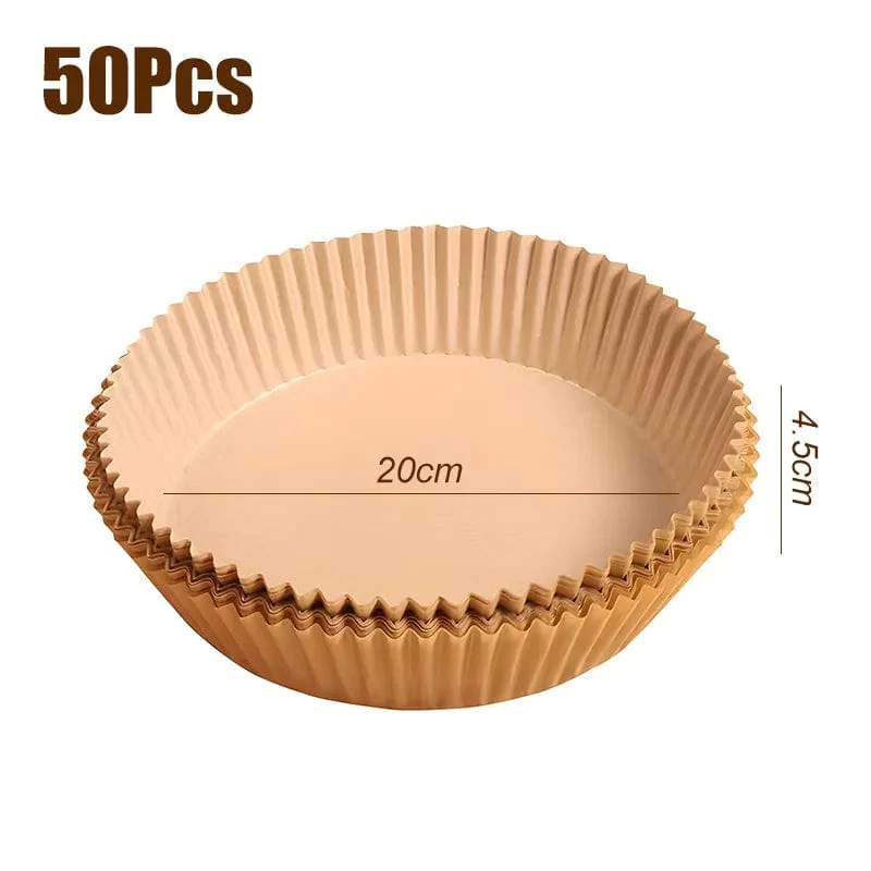 Papier Cuisson pour Air Fryer - Anti-micro-ondable
