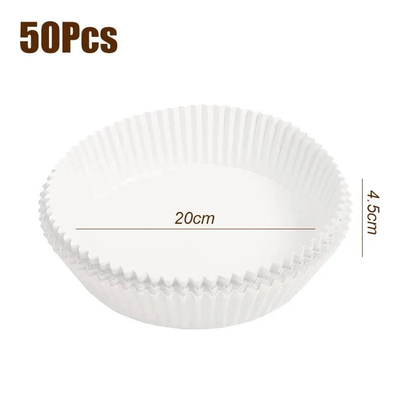 Papier Cuisson pour Air Fryer - Anti-micro-ondable