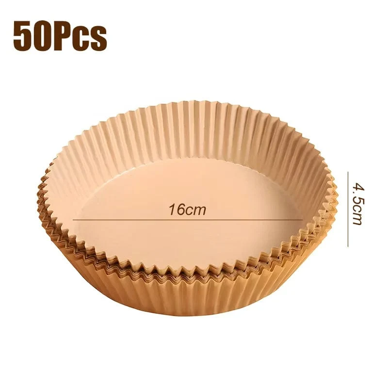 Papier Cuisson pour Air Fryer - Anti-micro-ondable