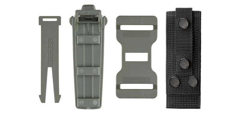 Couteau fixe Strongarm Camp Green Gerber
