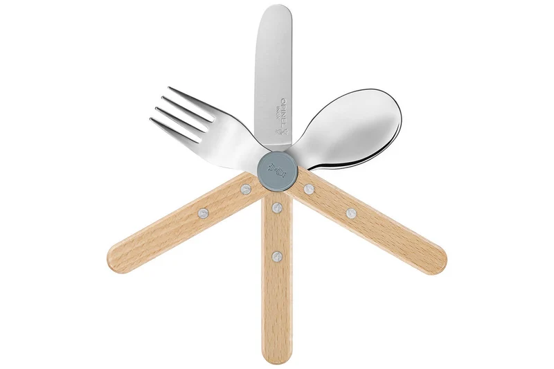 Set de couverts pour enfants Opinel Le Petit Gourmet coloris panaché
