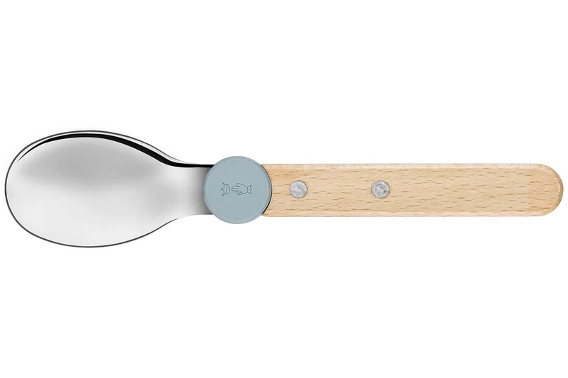 Set de couverts pour enfants Opinel Le Petit Gourmet coloris bleu pluie