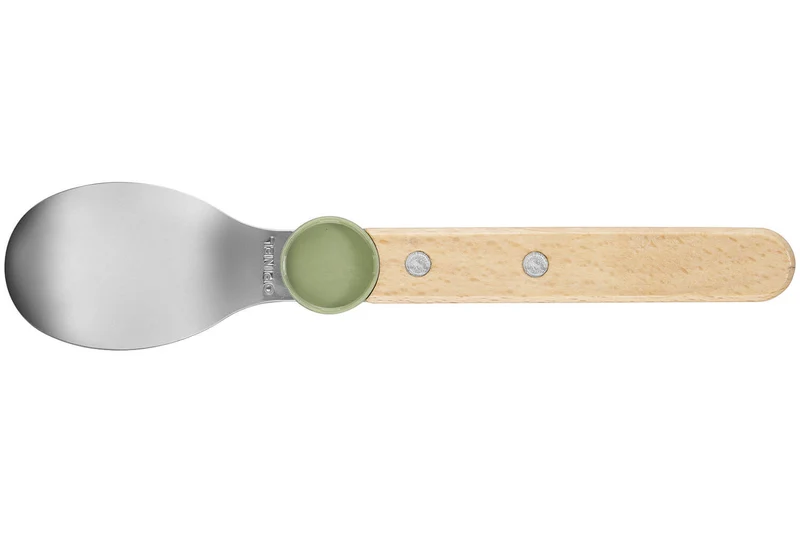 Set de couverts pour enfants Opinel Le Petit Gourmet coloris olive