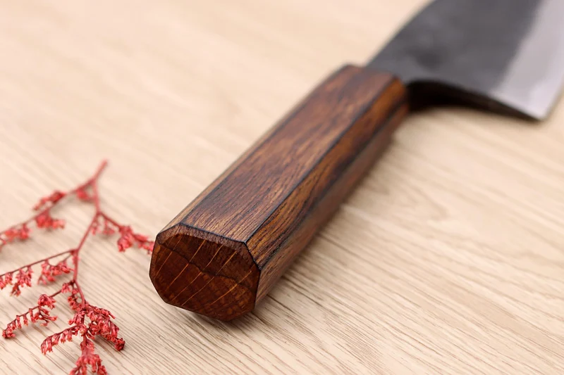 Couteau deba 15cm japonais artisanal Hidetsune BS2