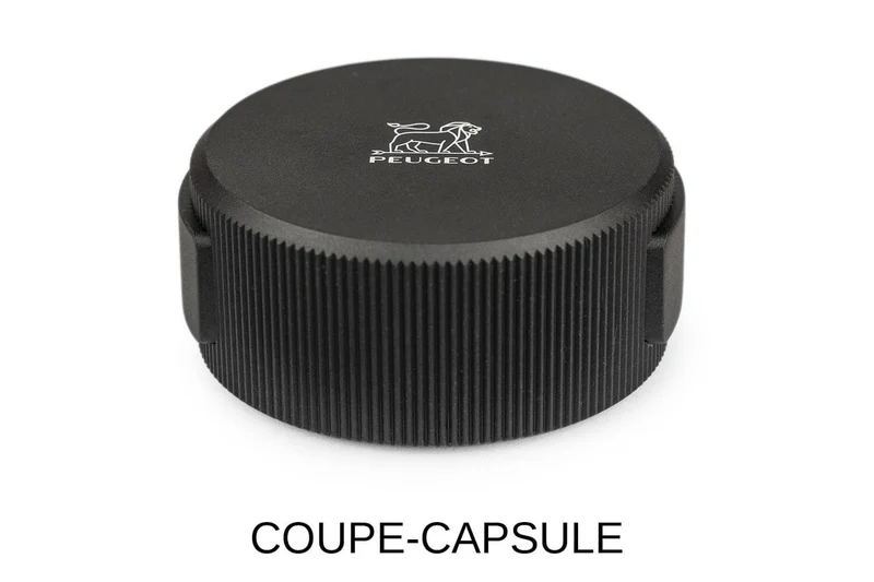 Coffret cadeau Peugeot Wine Essential coupe-capsule et bouchon à vin