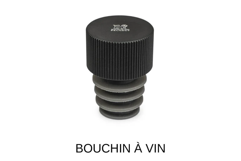 Coffret cadeau Peugeot Wine Essential coupe-capsule et bouchon à vin
