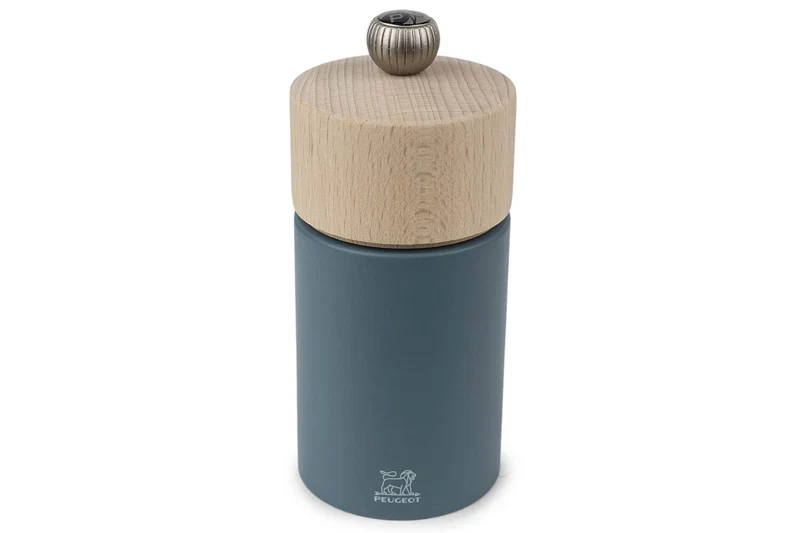 Moulin à poivre manuel Peugeot Boréal en bois Bleu Céleste