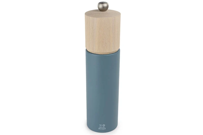 Moulin à poivre manuel Peugeot Boréal en bois Bleu Céleste