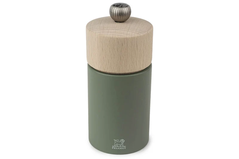 Moulin à poivre manuel Peugeot Boréal en bois Vert Fougère
