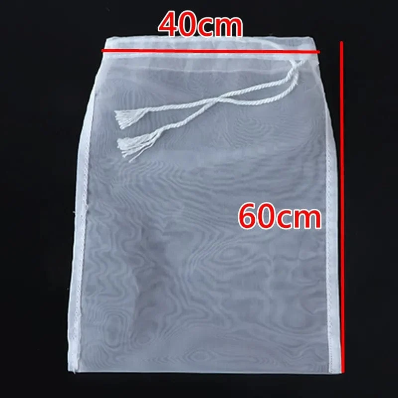 Filtre en Nylon Réutilisable pour Thé, Café, Huile - Sac de Filtre pour Lait Végétal