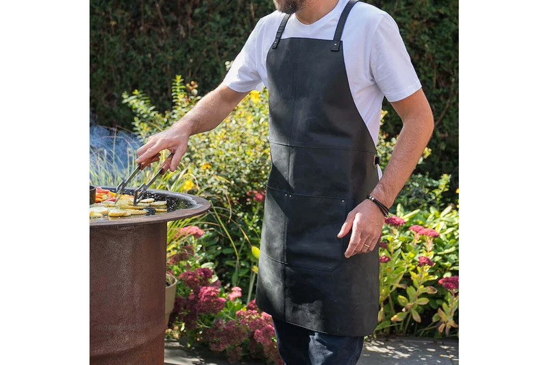 Tablier de cuisine Alaskan Maker n°932 vintage en cuir
