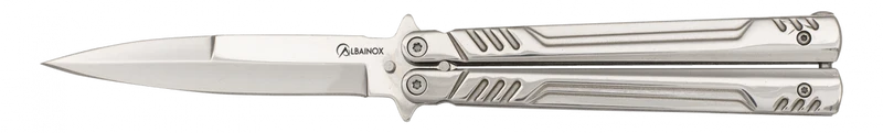 Couteau papillon pro chromé