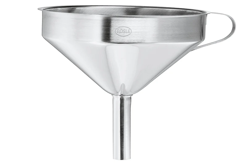 Entonnoir Rosle tout en acier inox diamètre 12cm