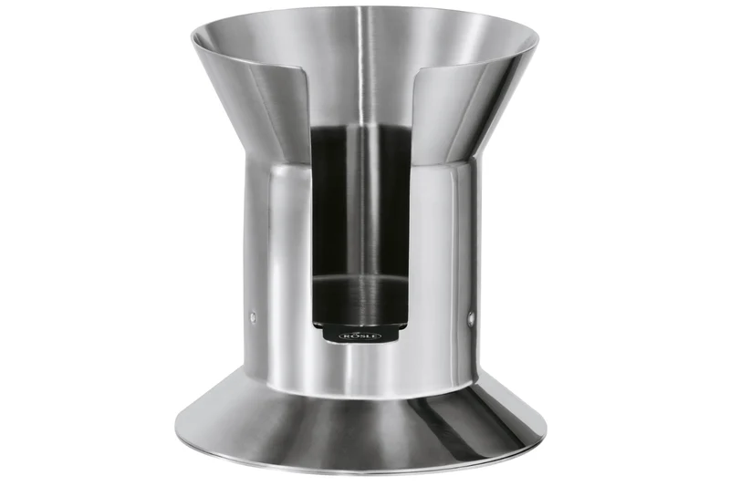 Entonnoir à pâtisserie et sauces Rosle en inox diamètre 19cm avec socle