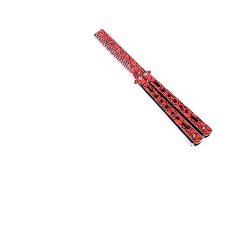 Couteau papillon entrainement rouge