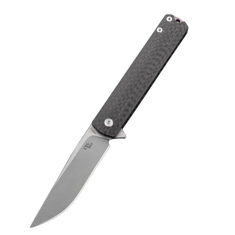 Couteau De Poche Lame Acier Carbone