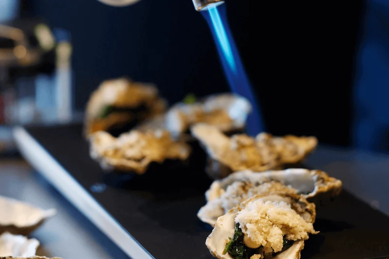 Chalumeau de cuisine Rösle en acier inoxydable