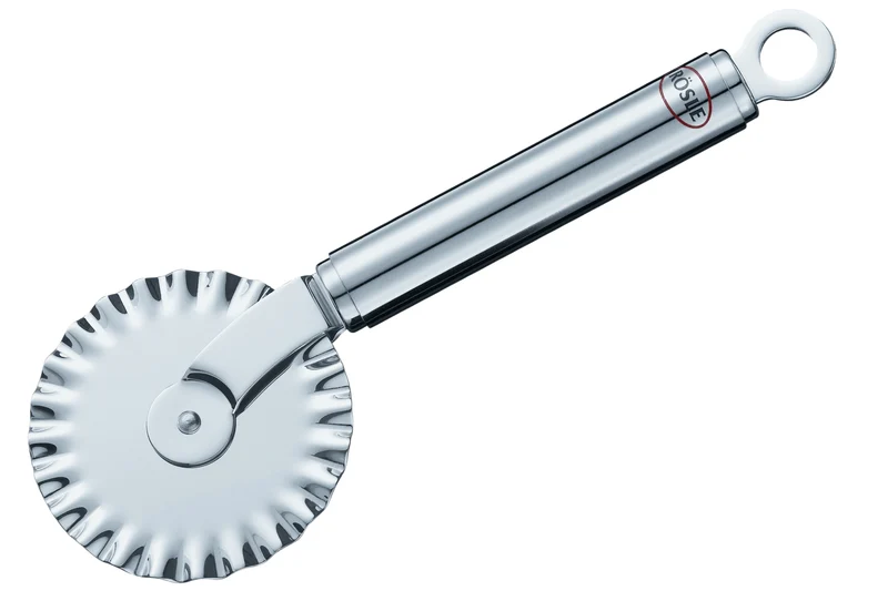 Roulette à pâte cannelée Rosle tout en inox diamètre 7cm