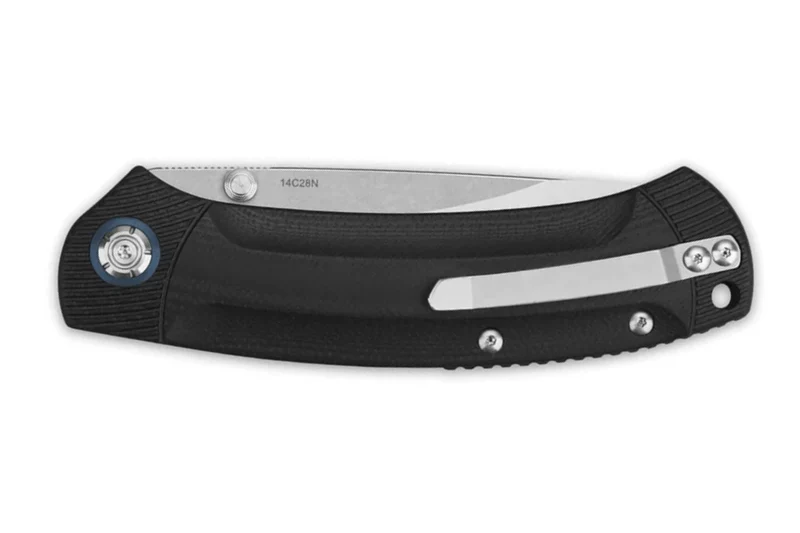 Couteau pliant QSP Copperhead 109A manche en G10 noir 12cm