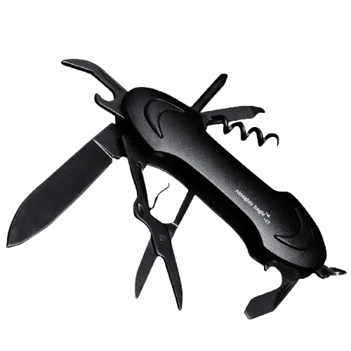 Couteau Suisse Noir Classique