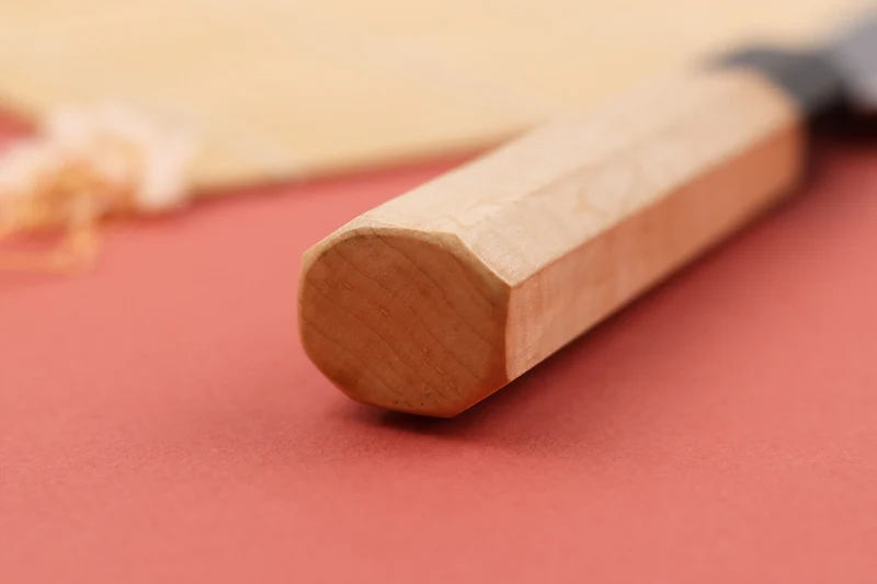 Couteau de chef 21cm japonais artisanal Naoki Mazaki WS2 poli