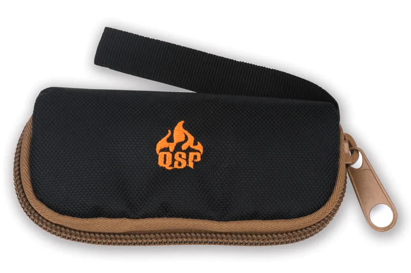 Étui pour couteaux QSP QSP001 en nylon noir 15x8x3cm