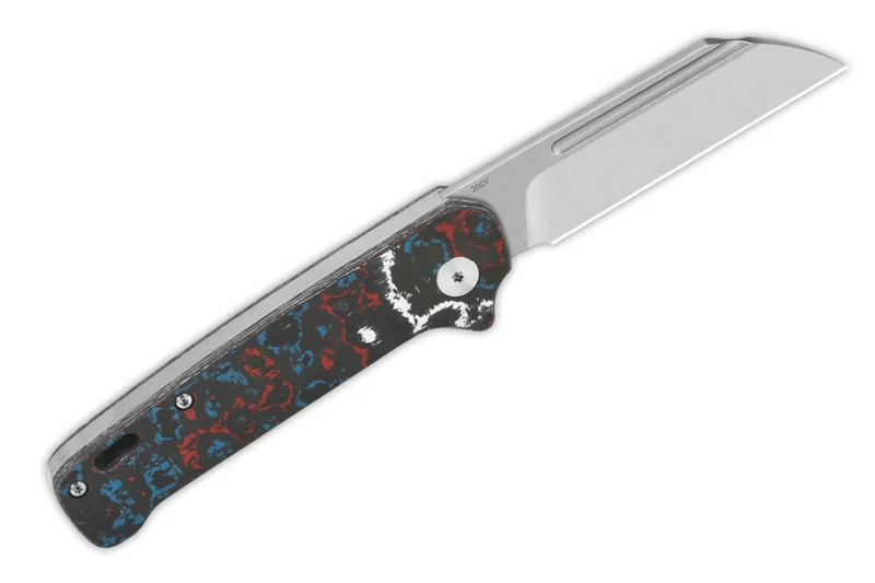 Couteau pliant QSP Penguin 130SJF1 manche en carbone multicolore 10,3cm