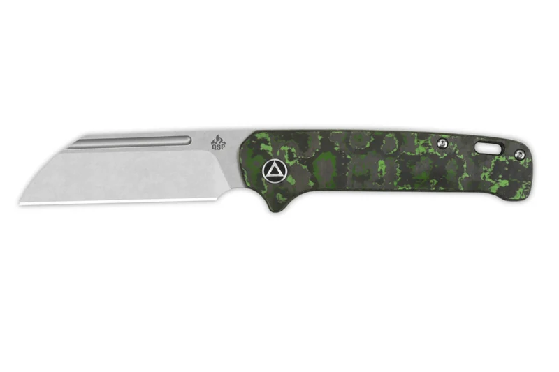 Couteau pliant QSP Penguin 130SJE1 manche en carbone motif camouflage 10,3cm