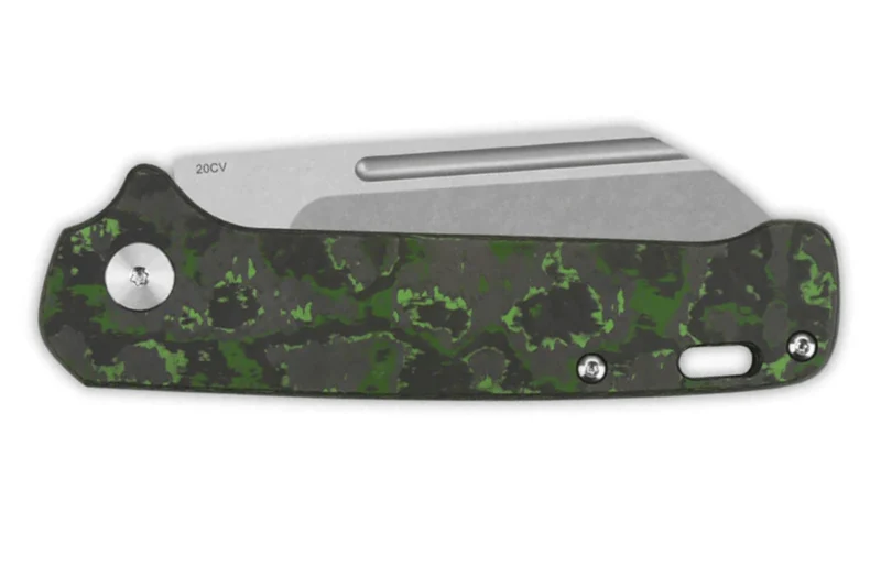 Couteau pliant QSP Penguin 130SJE1 manche en carbone motif camouflage 10,3cm