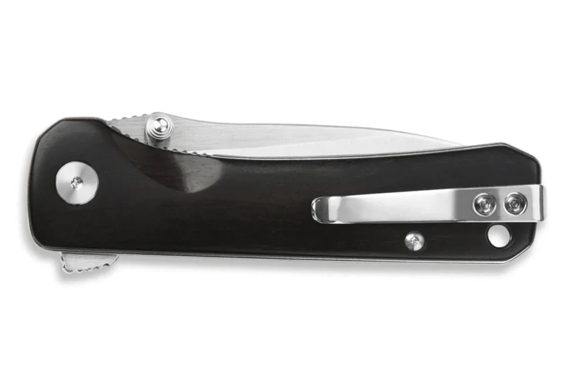 Couteau pliant QSP Hawk 131P1 manche en bois d'ébène 10,5cm