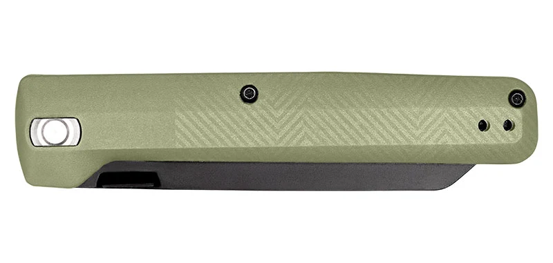 Couteau Pliant Vert Pledge Lichen Gerber
