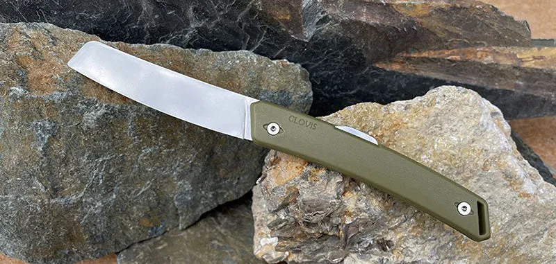 Couteau Clovis Vert Lizard Florinox