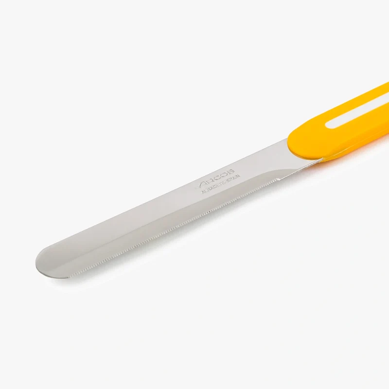 Cuchillo Naranja Serie Línea 100 mm