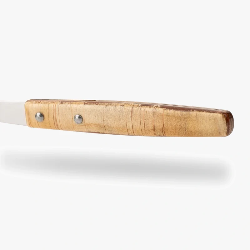 Cuchara Madera de Chopo Comprimida 205 mm