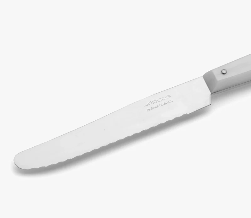Cuchillo Mesa Blanco Nylon 115 mm