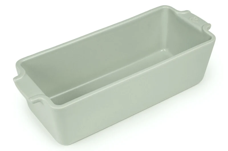 Moule à cake Peugeot Appolia en céramique vert sauge 31cm